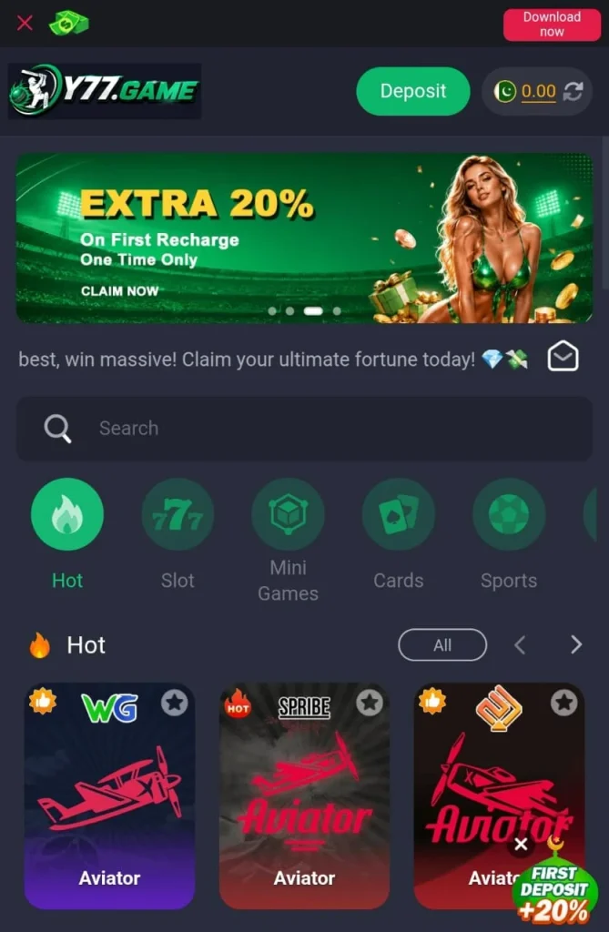 Y77 Game APK